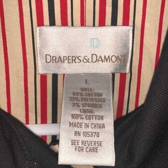 Women's Drapers & Damons Large Button Up Beaded Jacket - Picture 2 of 12